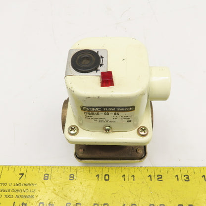 SMC IFW510-03-85 Flow Switch 20l/min 24VDC 3/8" NPT