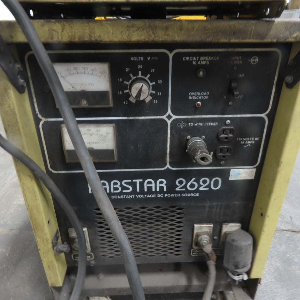 Hobart Fabstar 2620 Constant Voltage DC Welder 28V 3Ph 260A 200-230/460/575V