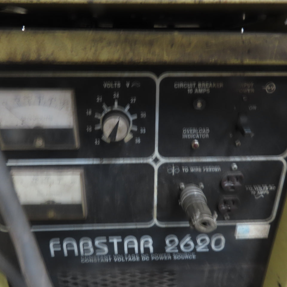Hobart Fabstar 2620 Constant Voltage DC Welder 28V 3Ph 260A 200-230/460/575V