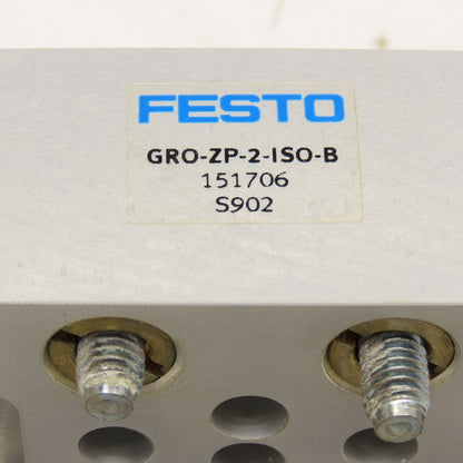 Festo GRO-ZP-2-ISO-B Valve Terminal Flow Control Plate