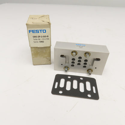 Festo GRO-ZP-2-ISO-B Valve Terminal Flow Control Plate
