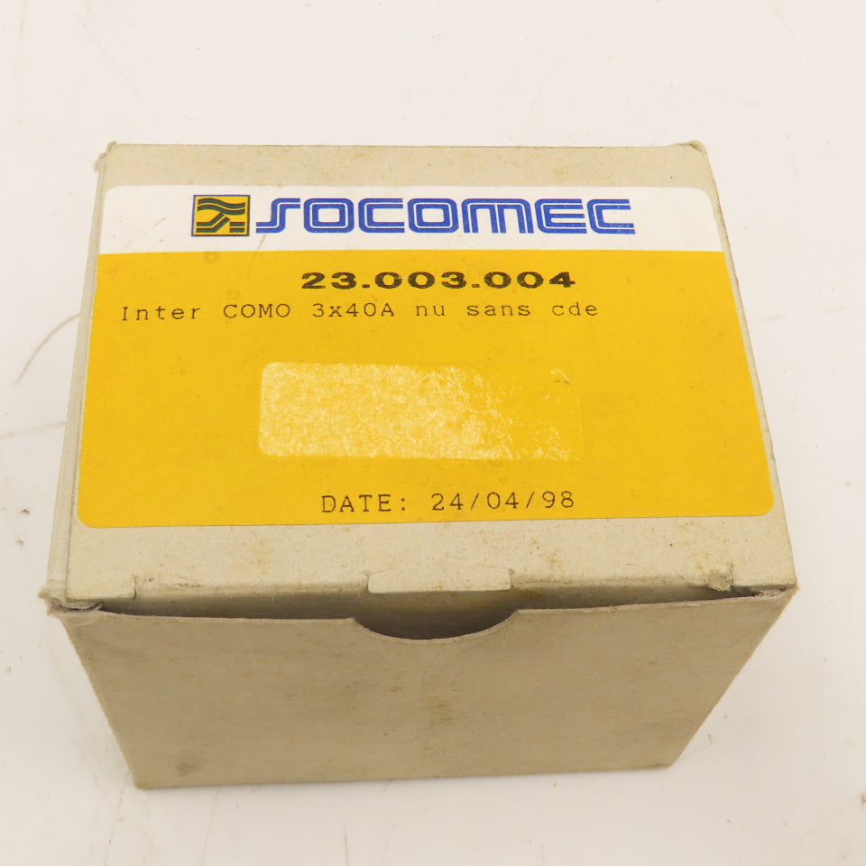 Socomec 23.003.004 600V 25A Max Panel Disconnect Switch
