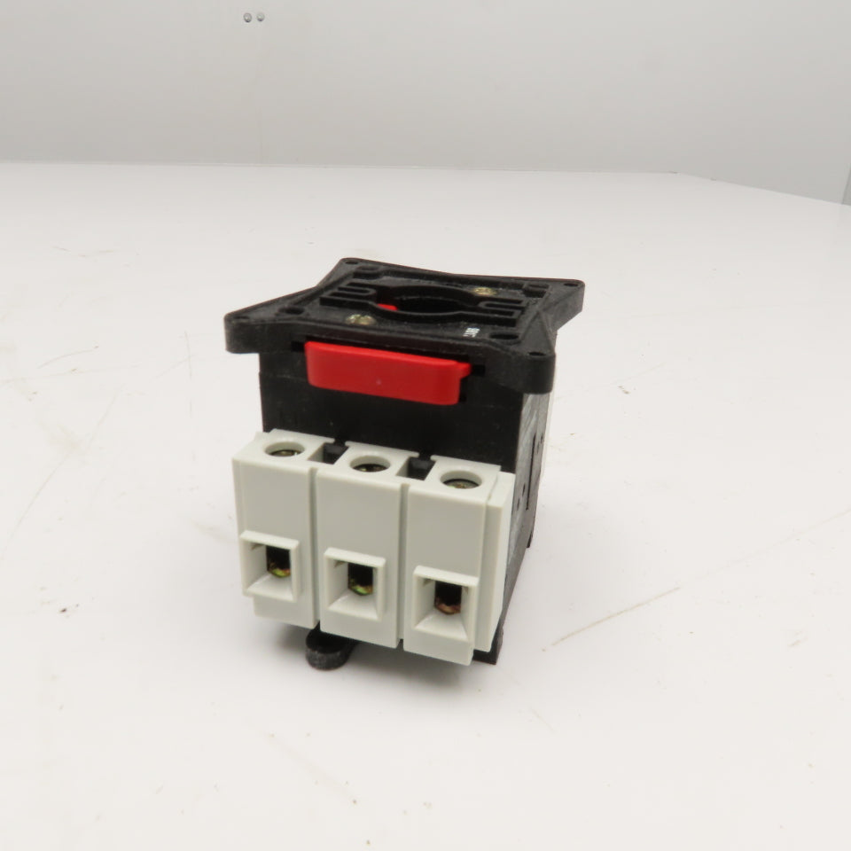 Socomec 23.003.004 600V 25A Max Panel Disconnect Switch
