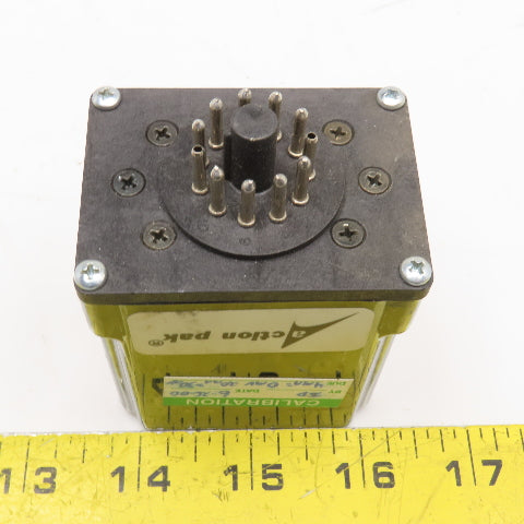Action Pak 4251-242 120VAC 4/20mA DC Output Plug In Relay