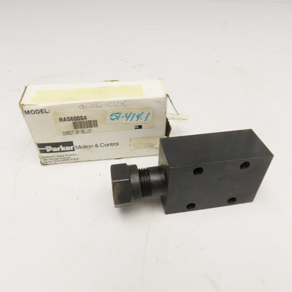 Parker RAS600S4 1000-2000PSI Direct Operated Relief Valve