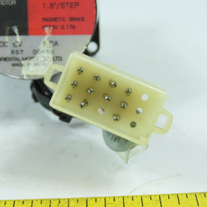 Oriental PH266-01M2 Vexta 2-Phase 1.8° Stepping Motor 6V DC W/ 24VDC Brake