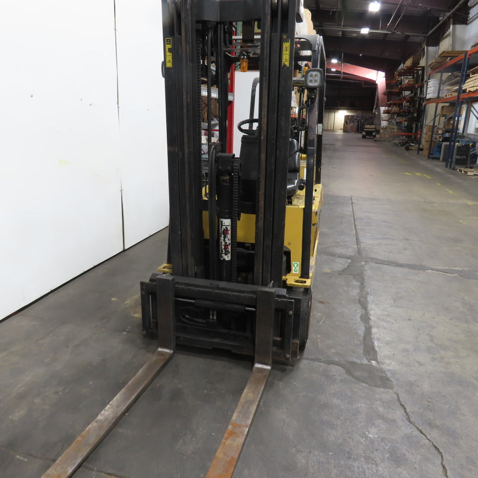 Caterpillar F30 2600LB Electric 36V Forklift 3-Stage 191" Lift Side Shift