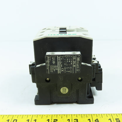Moeller DIL1AM 55A 25HP 600V 3-Pole Power Contactor 240V Coil W/ Suppressor