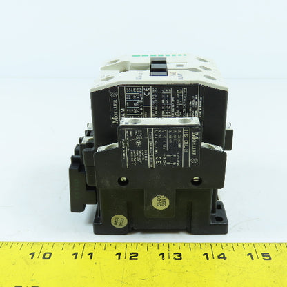 Moeller DIL1AM 55A 25HP 600V 3-Pole Power Contactor 240V Coil W/ Suppressor