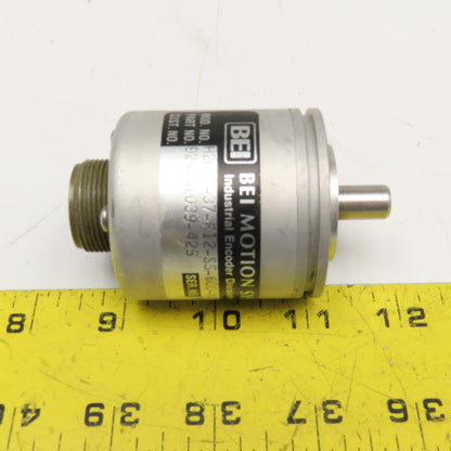 BEI H20EB-37-F12-SS-600-A-3904R-EM16-5V Rotary Encoder 5V