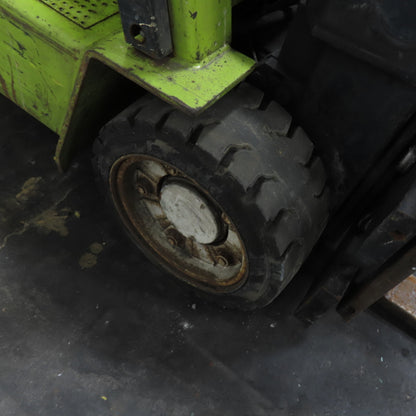 Clark ECS25 4600LB Electric 36V Forklift 3-Stage 187" Lift Side Shift 8,340HRS