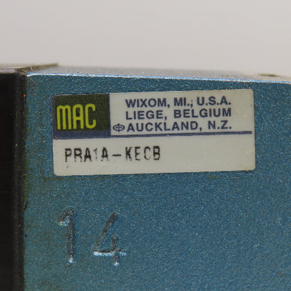 MAC PRA1A-KECB Manual Adjust Sandwich Valve Pressure Regulator