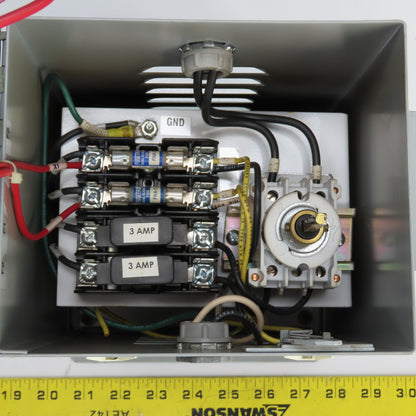 Daykin MDGTC-07 500VA Transformer Disconnect Pri 480V Sec 120V Single Phase