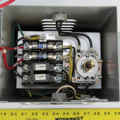 Daykin MDGTC-07 500VA Transformer Disconnect Pri 480V Sec 120V Single Phase