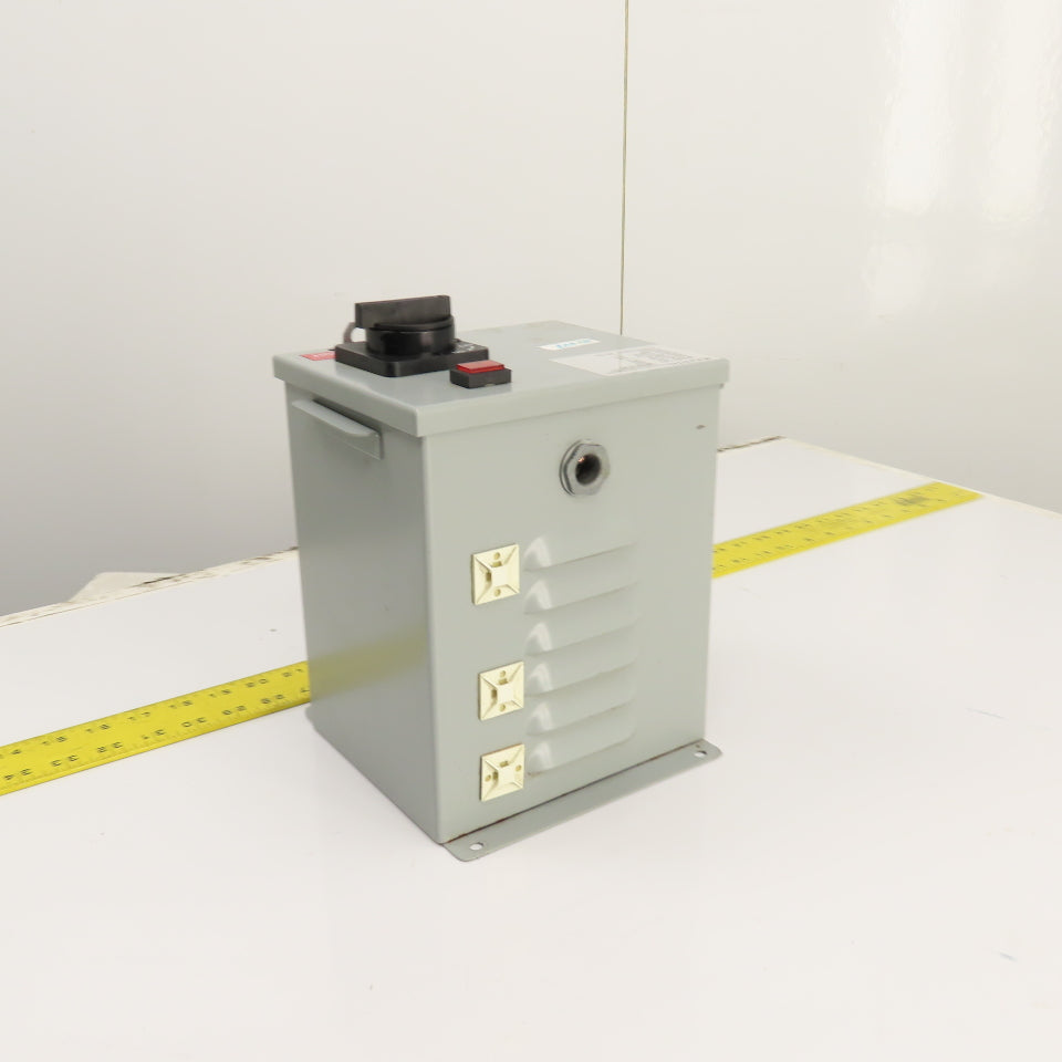 Daykin MDGTC-07 500VA Transformer Disconnect Pri 480V Sec 120V Single Phase
