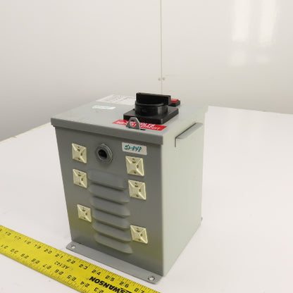 Daykin MDGTC-07 500VA Transformer Disconnect Pri 480V Sec 120V Single Phase