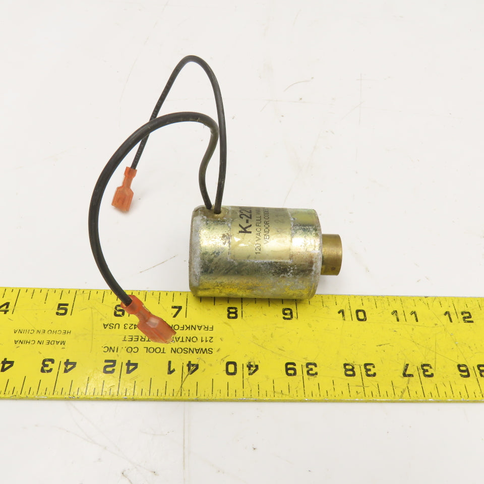 K-2207 120VAC Full Wave Rectified Solenoid Coil