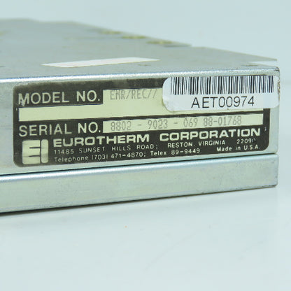 Eurotherm EMR/REC AET00974 Control Module