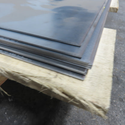 48" x 96" Hot Rolled Steel Plate Sheet 14 Guage Lot Of 9