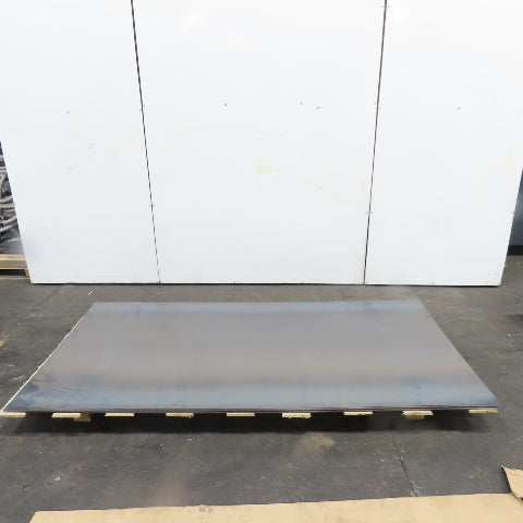 48" x 96" Hot Rolled Steel Plate Sheet 14 Guage Lot Of 9