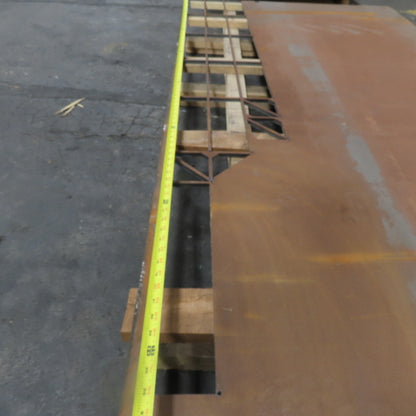 48" x 96" Steel Plate Sheet 1/2" Thick W/ Cutouts