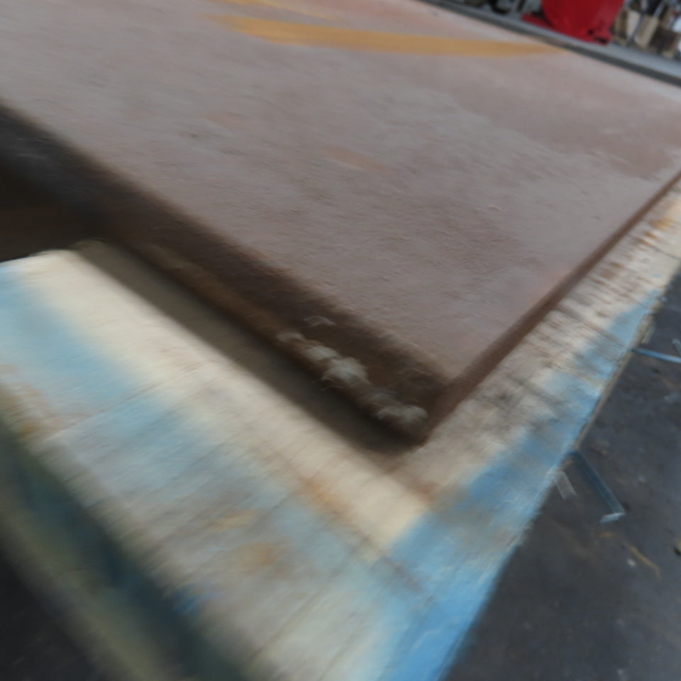 48" x 96" Steel Plate Sheet 1/2" Thick W/ Cutouts