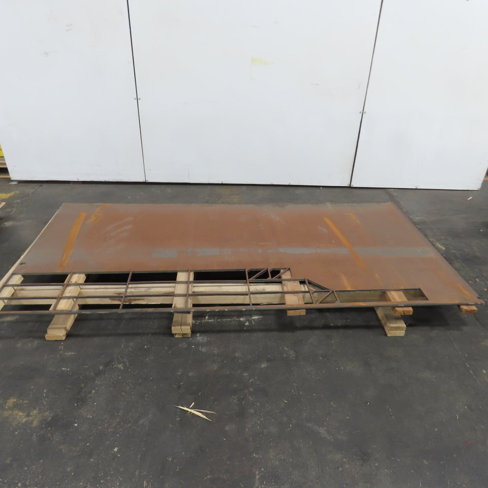 48" x 96" Steel Plate Sheet 1/2" Thick W/ Cutouts