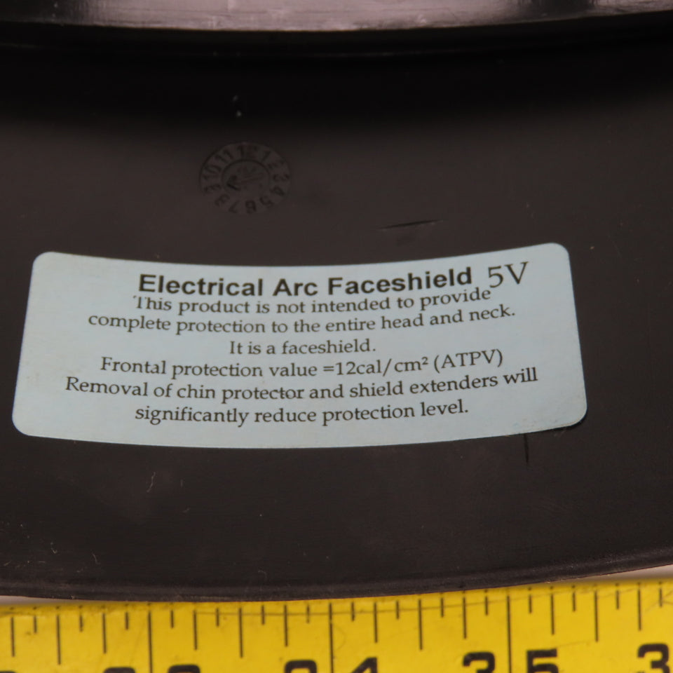 Oberon 21/ARCAF-12-A3+500 Electrical Arc Face Shield 5V 12cal/cm2