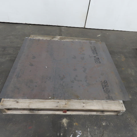 48" x 38" Steel Plate Sheet 1/4" Thick