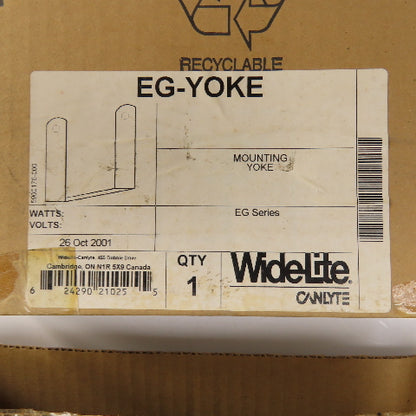 WideLite 5000253-000 EG-YOKE Aluminum Mounting Yoke Lot Of 2