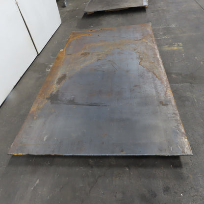 46-1/2" x 60-1/2" Steel Plate Sheet 3/8" Thick