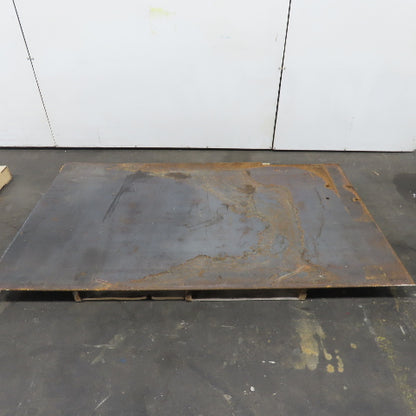 46-1/2" x 60-1/2" Steel Plate Sheet 3/8" Thick