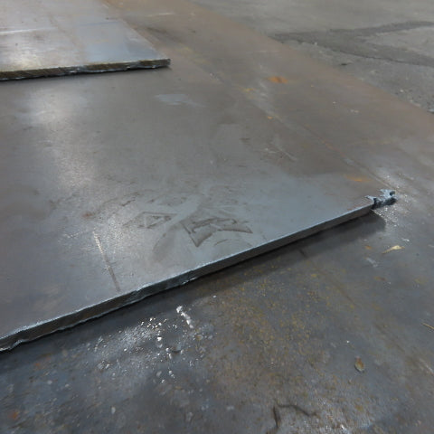 60"x 79" 31.5"x 68.5" 37.5"x 48" 48"x 60.5" Steel Plate Sheet 1/4" Thick Lot/4