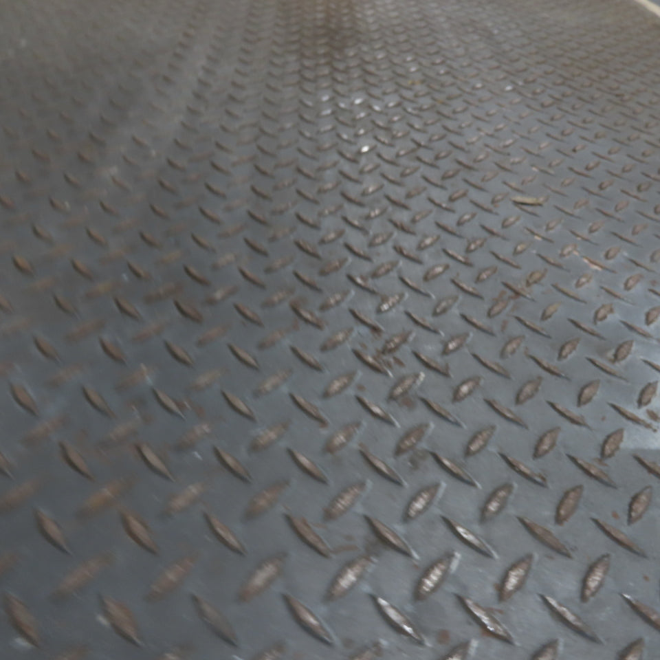 39-1/2" x 69-1/2" Diamond Plate Steel Plate 3/8" Thick
