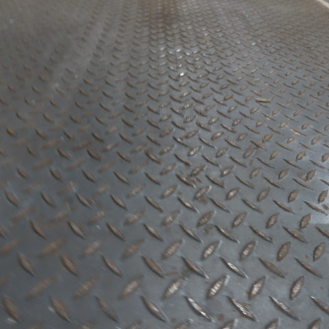 39-1/2" x 69-1/2" Diamond Plate Steel Plate 3/8" Thick