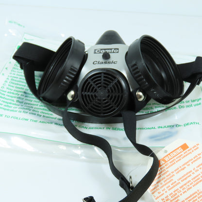 MSA 808074 Comfo Classic Respirator Facepiece Medium Black Softfeel