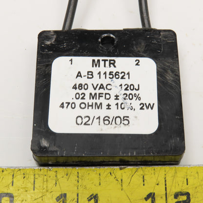 Allen Bradley 115621 480V 120J 470Ohm Surge Arrestor Suppressor