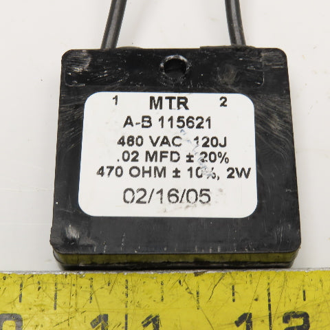 Allen Bradley 115621 480V 120J 470Ohm Surge Arrestor Suppressor