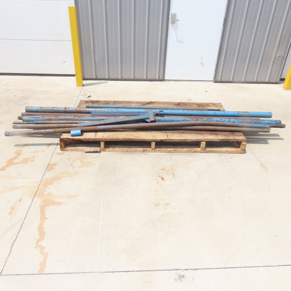 Steel Storage Systems Roll Out Cantilever Rack 3700LB Arm Cap 40" W x 38" H Arms