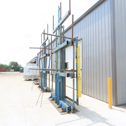 Steel Storage Systems Roll Out Cantilever Rack 3700LB Arm Cap 40" W x 38" H Arms