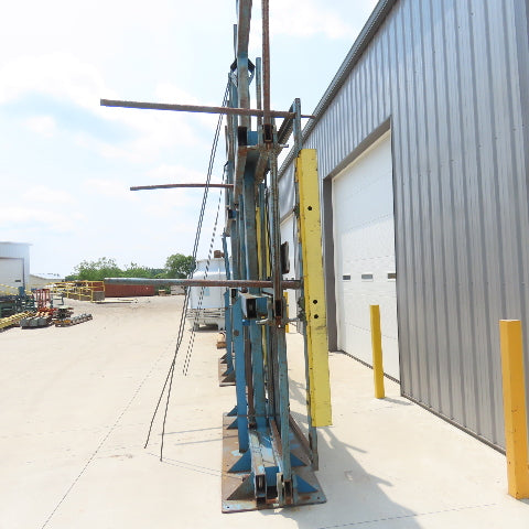 Steel Storage Systems Roll Out Cantilever Rack 3700LB Arm Cap 40" W x 38" H Arms