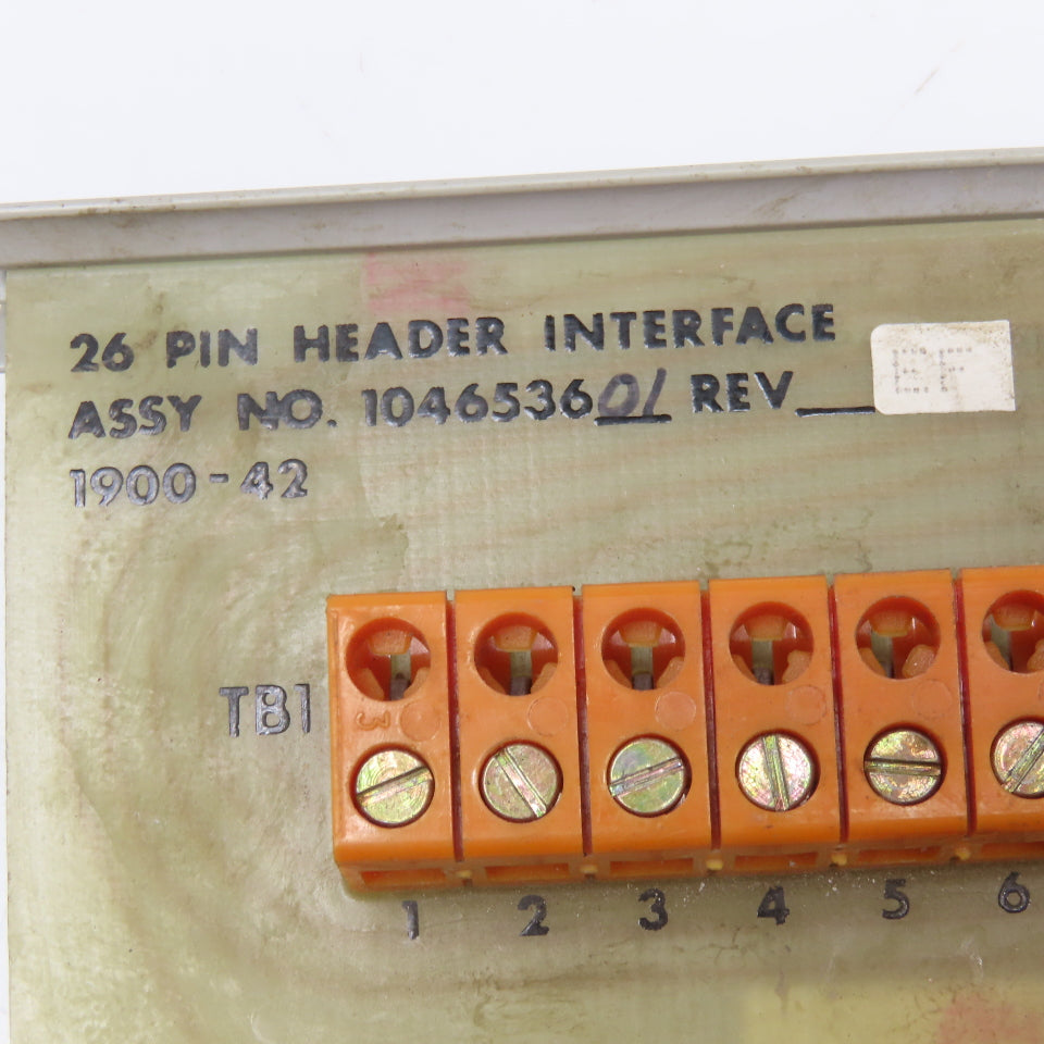 104653601 26 Pin Header Interface Card