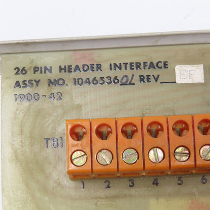 104653601 26 Pin Header Interface Card