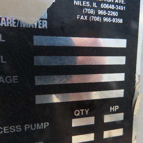 Thermal Care FT-82650 60 Ton Fiberglass Cooling Tower 2HP 3Ph 460V 180GPM
