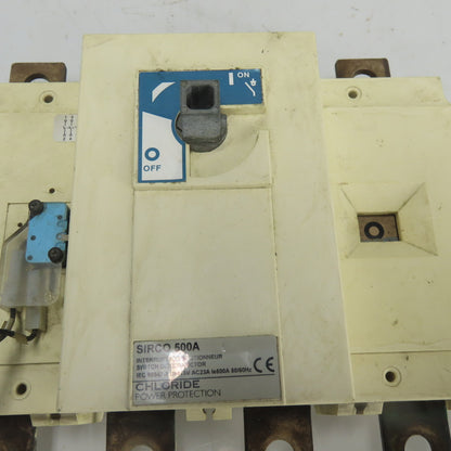 Socomec Sirco 500A 4-Pole Interrupteur Disconnect Switch 500A
