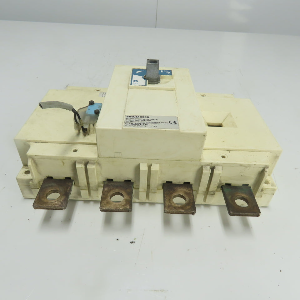 Socomec Sirco 500A 4-Pole Interrupteur Disconnect Switch 500A