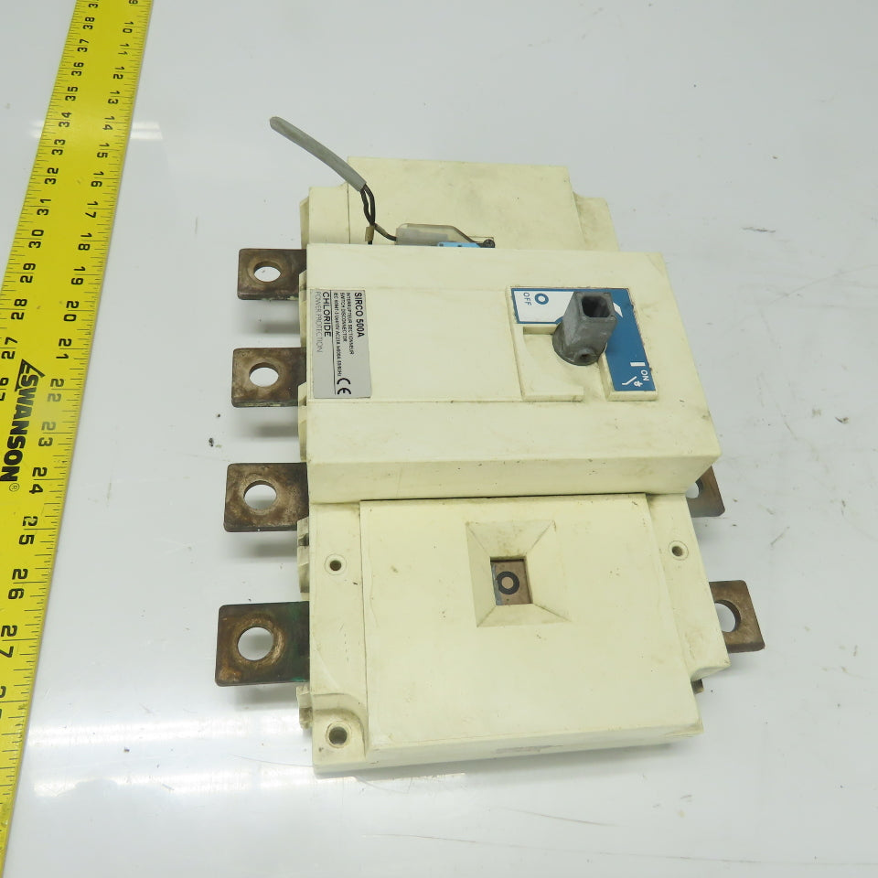 Socomec Sirco 500A 4-Pole Interrupteur Disconnect Switch 500A