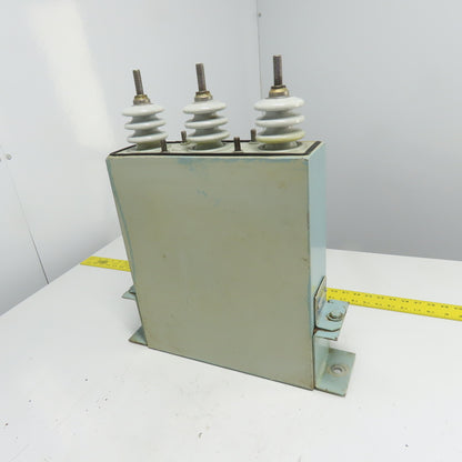 General Electric 51L304KS 2400V 3PH Dielektrol Capacitor 75KVAR 1.25 Gallon