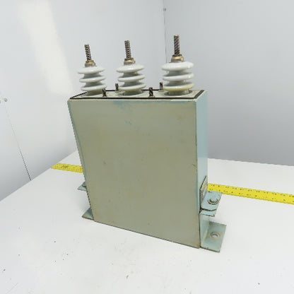 General Electric 51L304KS 2400V 3PH Dielektrol Capacitor 75KVAR 1.25 Gallon