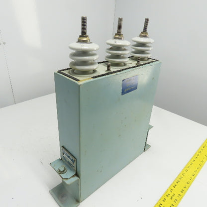 General Electric 51L304KS 2400V 3PH Dielektrol Capacitor 75KVAR 1.25 Gallon
